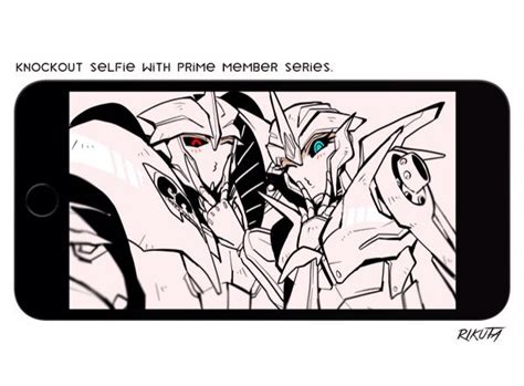 Knockout Selfie Series Arcee Transformers Transformers