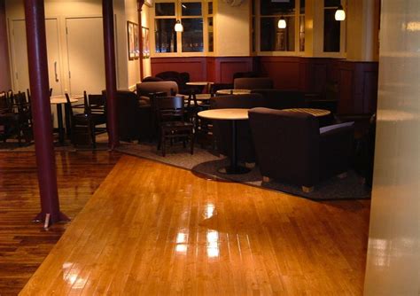 starbucks cafe floor sanding flooring restoration