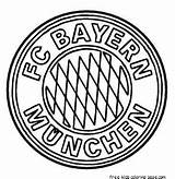 Bayern Munich Freekidscoloringpage sketch template