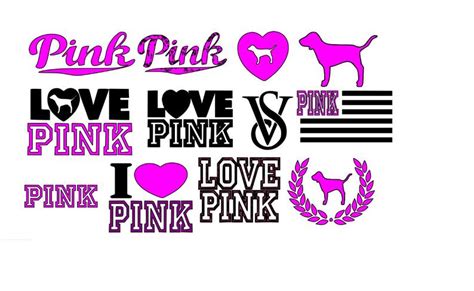 Victorias Secret Pink Svg Fashion Logo Svg Pink Nation Svg