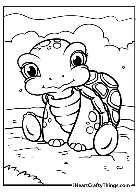 turtle coloring pages updated
