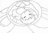 Ponyo Coloring Pages Line Deviantart Cassidy Ghibli Studio Google Template Visit Sheets Sketch Color sketch template