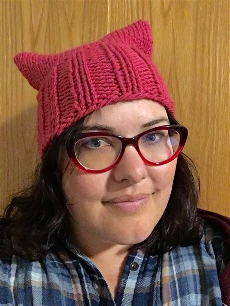 the pussyhat project and in the round pattern variation