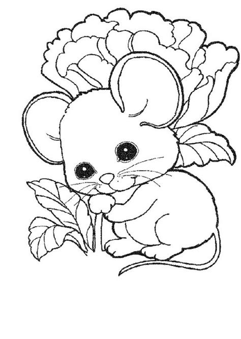 baby mouse coloring pages  getcoloringscom  printable