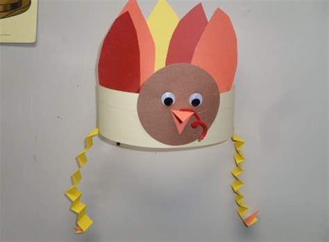 turkey hats thanksgiving school teaching crafts thanksgiving theme