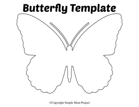 butterfly template printable   printable templates
