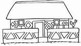 Ndebele Huise Verskillende Jobilize Expressive Acessar Sheets sketch template