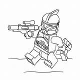 Wars Trooper Kleurplaat Stormtrooper sketch template