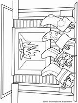 Fireplace Stockings Coloring Pages Christmas Printables Colouring Lightupyourbrain sketch template