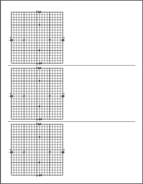 printable blank graph paper templates    printable