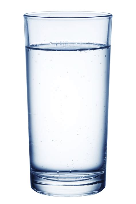 carbonated water glass drinking water blue transparent water glass