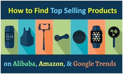 find top selling products alibaba amazon google trends
