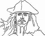 Jack Sparrow Coloring Pages Caribbean Pirates Pirate Face Kids Printable Color Omalovánky Ymca Getcolorings Libuše Disney sketch template