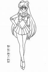 Venus Tranh Colorear Mau Cho Tsuki Matsuri Sailormoon Cartoons Xeelha Colouring Màu Tô Thủ Thủy Trăng Mặt sketch template