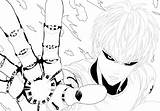 Genos Lineart Shizen sketch template