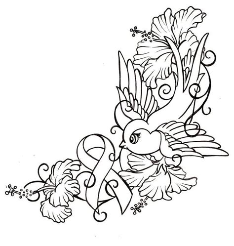breast cancer awareness printable coloring pages coloring home
