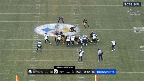 chris boswell sets record with 59 yard field goal steelers depot