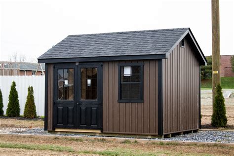 10x12 Workshop W Vinyl Siding Classic Shed Collection Pressure