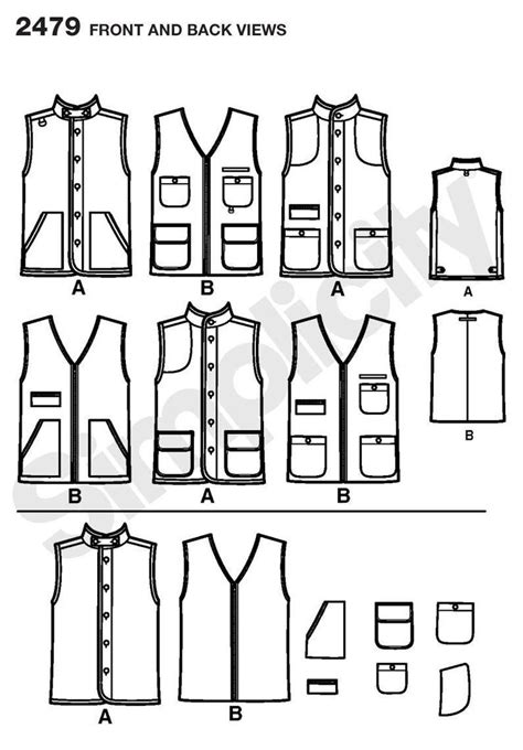 great picture  vest pattern sewing figswoodfiredbistrocom