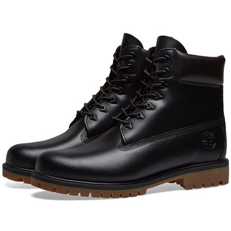 timberland heritage  premium boot black full grain  ru