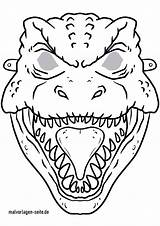 Maske Dinosaurier Basteln Masken Malvorlagen Kostenlose sketch template