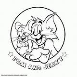 Tom Jerry Coloring Clipart Pages Library sketch template