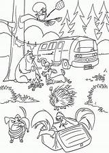 Coloring Forest Pages Printable Kids Animals Open Season Animal Camping Sheets Cartoon Comments Cat Book Worksheets Board Choose sketch template