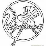Yankees Astros Mlb Coloringpages101 sketch template