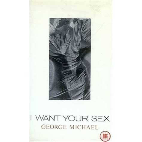 George Michael I Want Your Sex Uk Video Vhs Or Pal Or