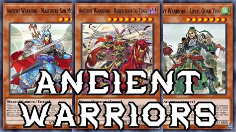 yu gi   ancient warriors deck   edopro youtube