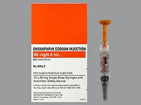 enoxaparin subcutaneous  side effects interactions pictures warnings dosing webmd