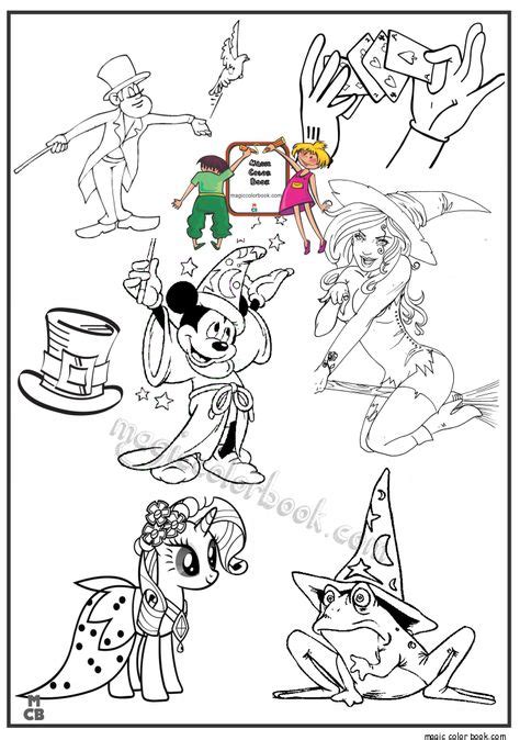 magician coloring pages sheet to print 5th birthday