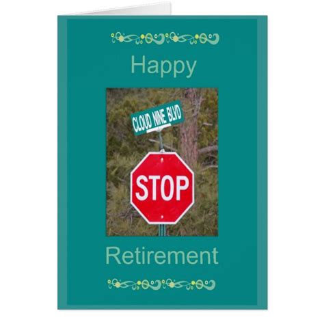 retirement card zazzlecouk