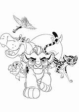 Lion King Coloring Pages Disney Cartoon Colouring Printable Choose Board sketch template
