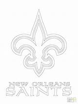 Saints Coloring Orleans Logo Pages Patriots Drawing Wwe Color Printable Getcolorings Football Getdrawings Print Exciting Raw sketch template