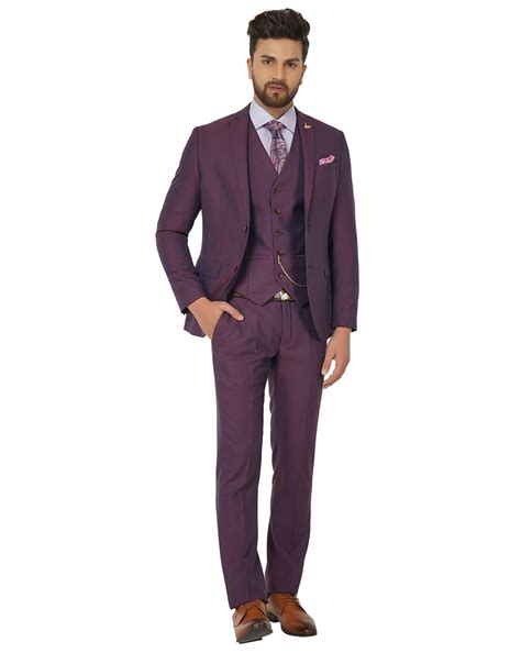 mens deep purple piece suit ubicaciondepersonascdmxgobmx
