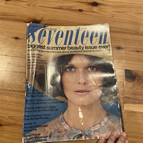 Vintage 17 Seventeen Magazine June 1974 Summer Beauty Issue Ebay