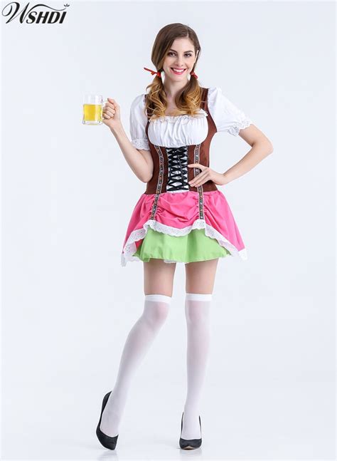2018 Women S Sexy Germany Oktoberfest Bavarian County Beer Girl Ladies