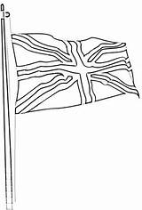 Flag Coloring Getdrawings United sketch template
