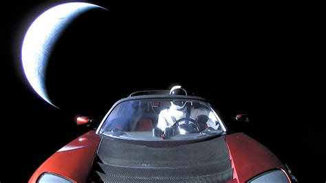 Astronomers Spot Elon Musks Tesla Roadster In Flight Sci