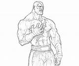 Sagat Pages Kick Coloring Another sketch template