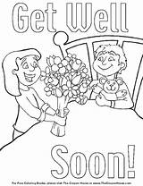 Soon Well Coloring Pages Printable Cards Card Better Feel Kids Sheets Please Thank Color Adult Enjoy Print Getcolorings Deck Also sketch template