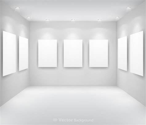 gallery display background   eps   vector