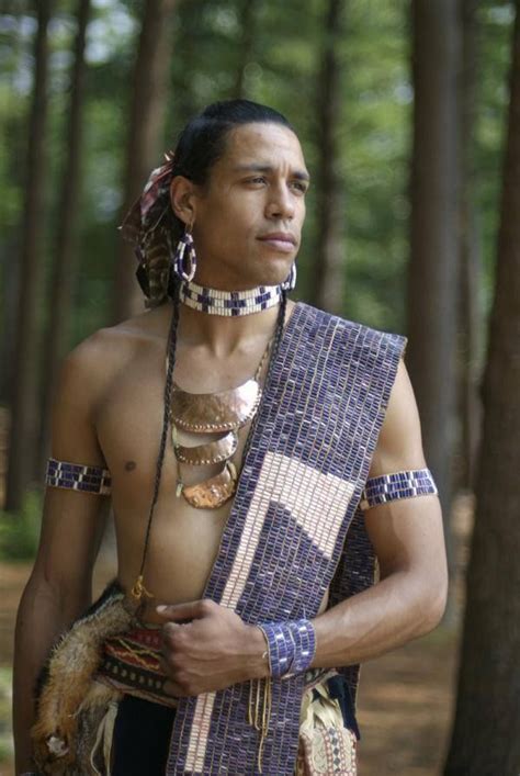 Handsome Warrior With Wampum Belt Native American News