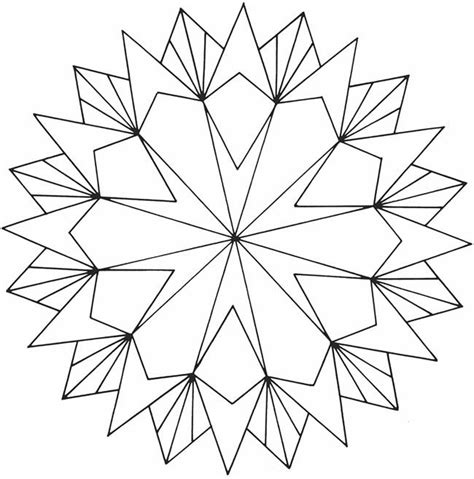 geometric coloring pages  adults geometric coloring pages mandala