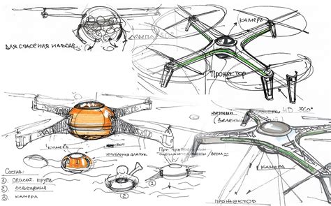 bubble drone  behance drone drawing design sketch drone design sketch