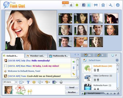 flash chat server software  review