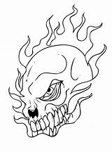 Coloring Pages Skull Printable Kids Bestcoloringpagesforkids sketch template