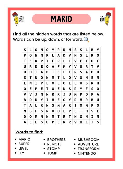 creating  word search