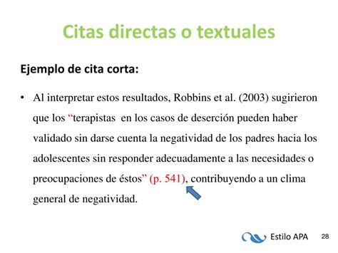 ejemplos de cita de cita cortas nuevo ejemplo